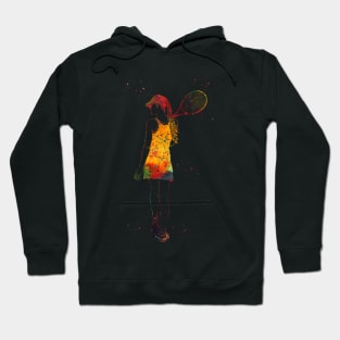 Tennis Player Girl Hoodie